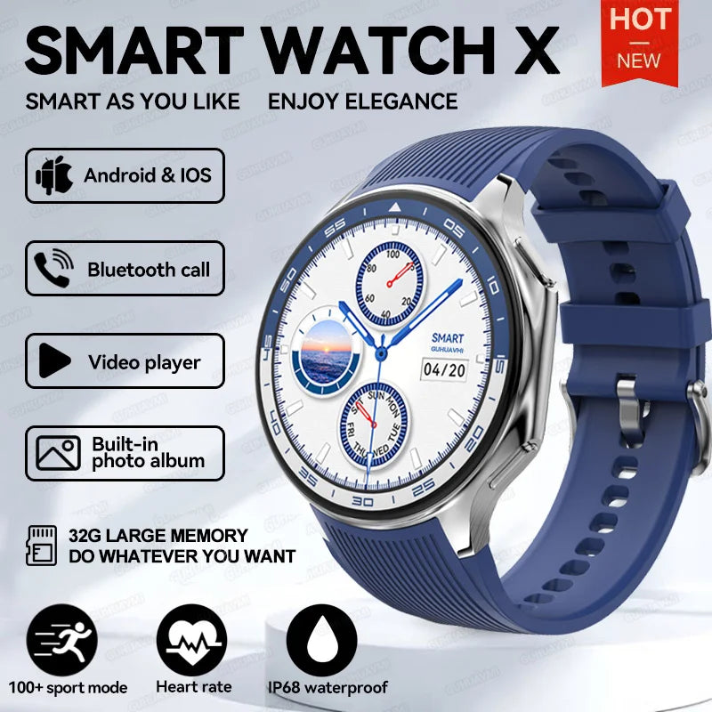 2024 New For OPPO Watch X Smart Watch